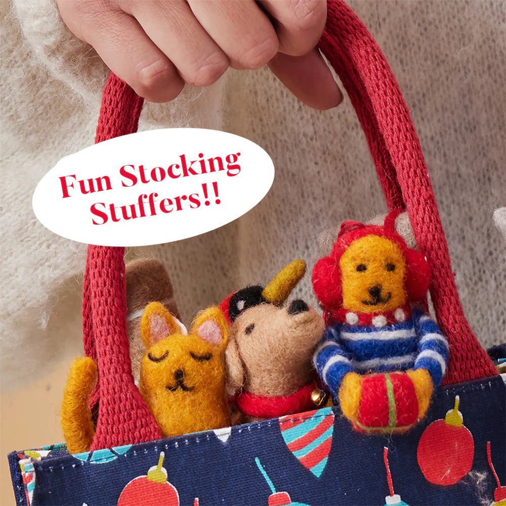 Handmade Felt Cat Ornament