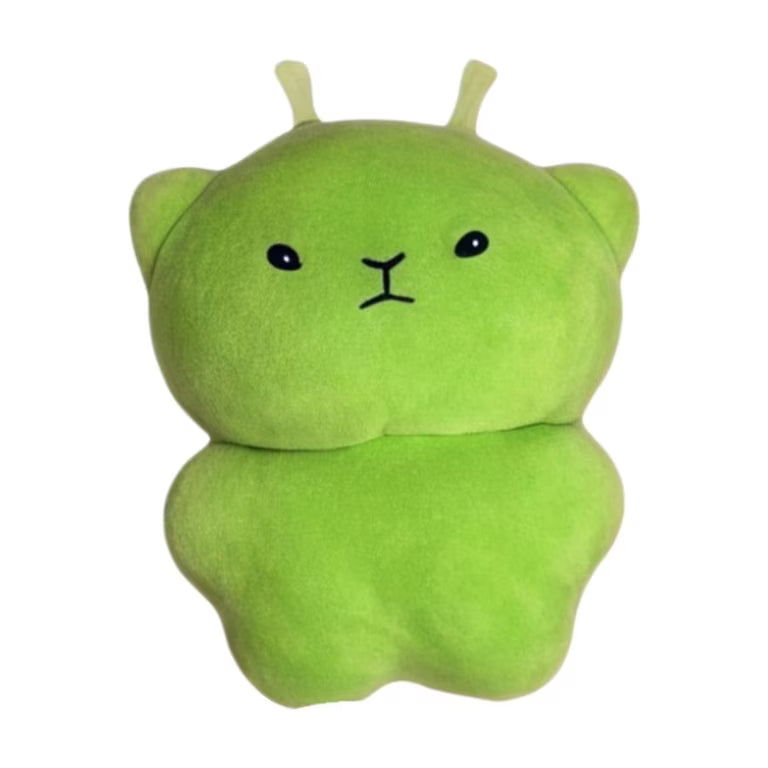 Alien Cat Plush Keychain