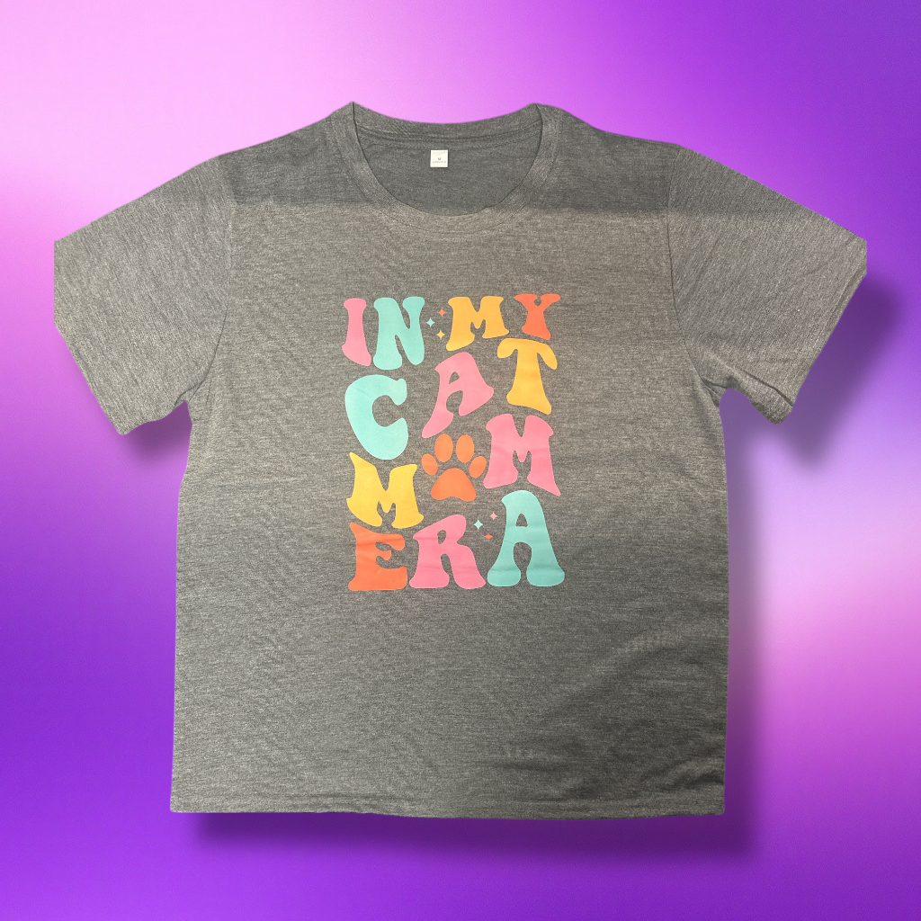 In My Cat Mom Era Tee Shirt