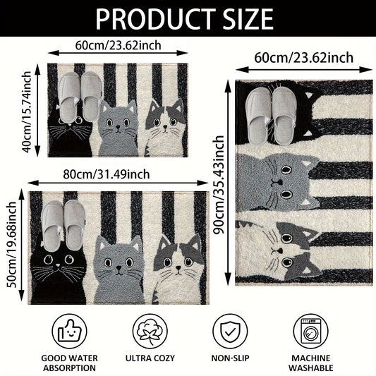 Cartoon Cat Rug