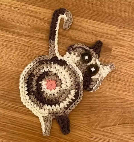 Woven Cat Coasters