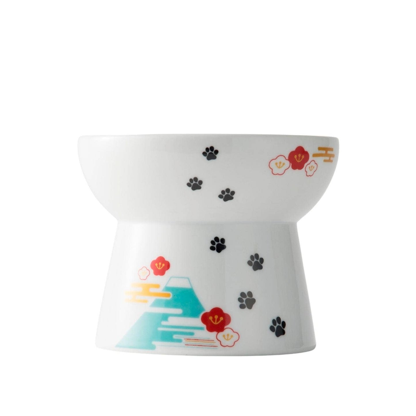 Raised Cat Food Bowl Large (Fuji Limited Edition)