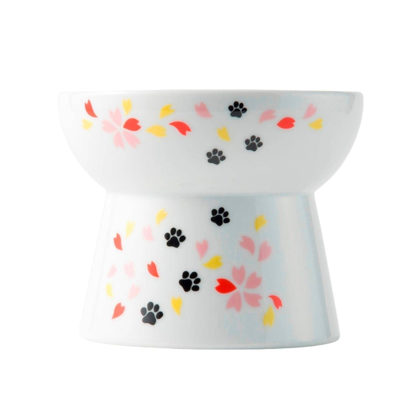 Raised Cat Food Bowl Large (Sakura Limited Edition)