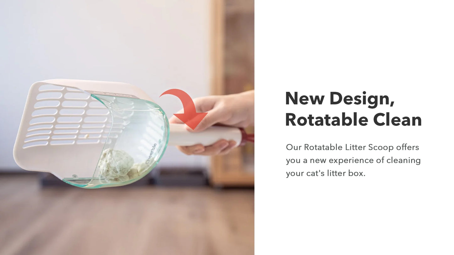 Rotatable Litter Scoop