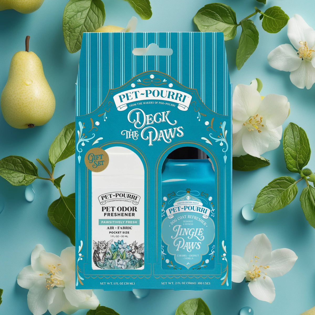Holiday Pet~Pourri Deck the Paws Gift Set
