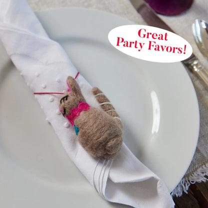 Handmade Felt Cat Ornament