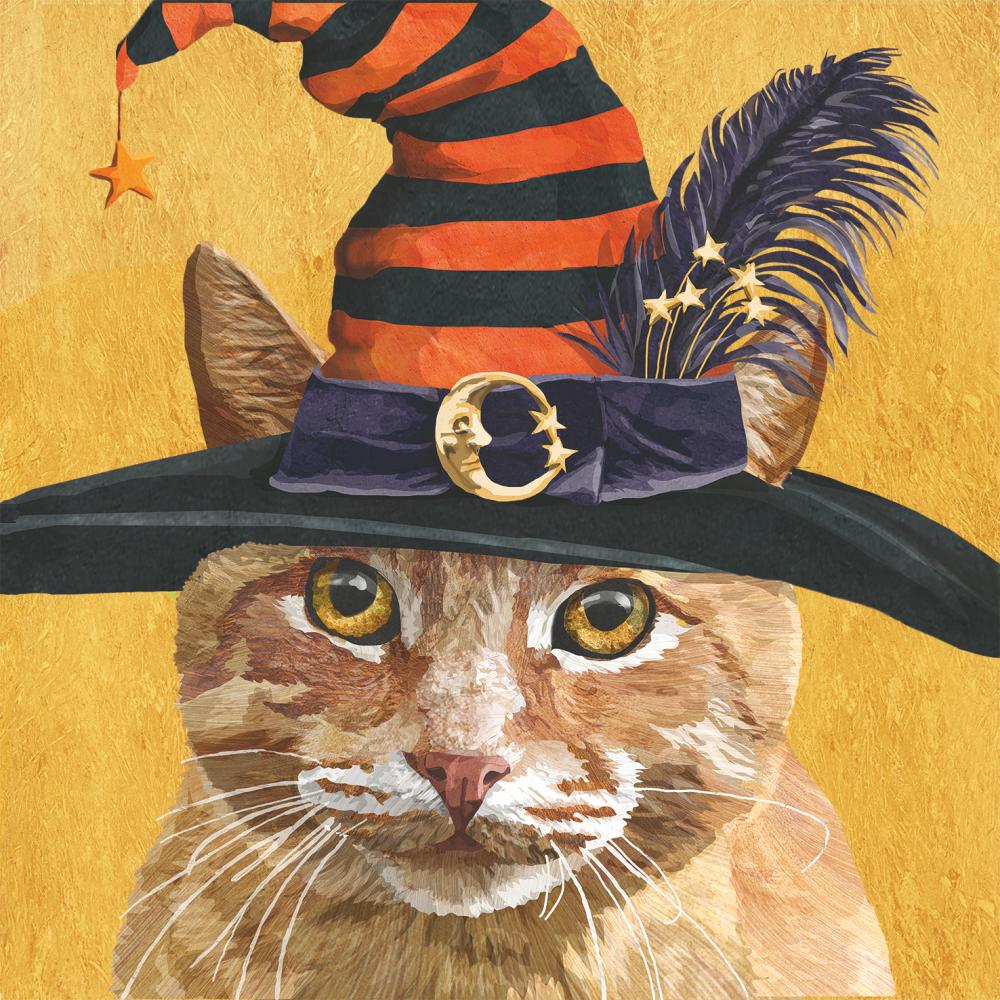 Halloween "Cat-tail" Napkins