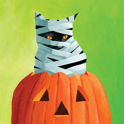 Halloween "Cat-tail" Napkins