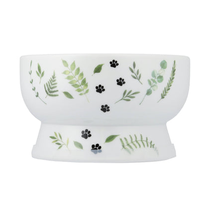 Raised Cat Water Bowl (Go Green)