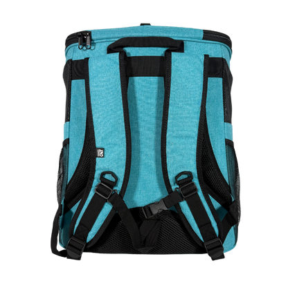 "The Fat Cat" Cat Backpack in Aqua - For Larger Cats