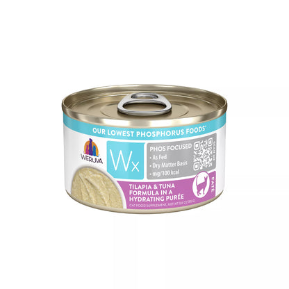 Weruva WX Wet Cat Food - Phos Focused, Pate in Hydrating Puree, 3 OZ