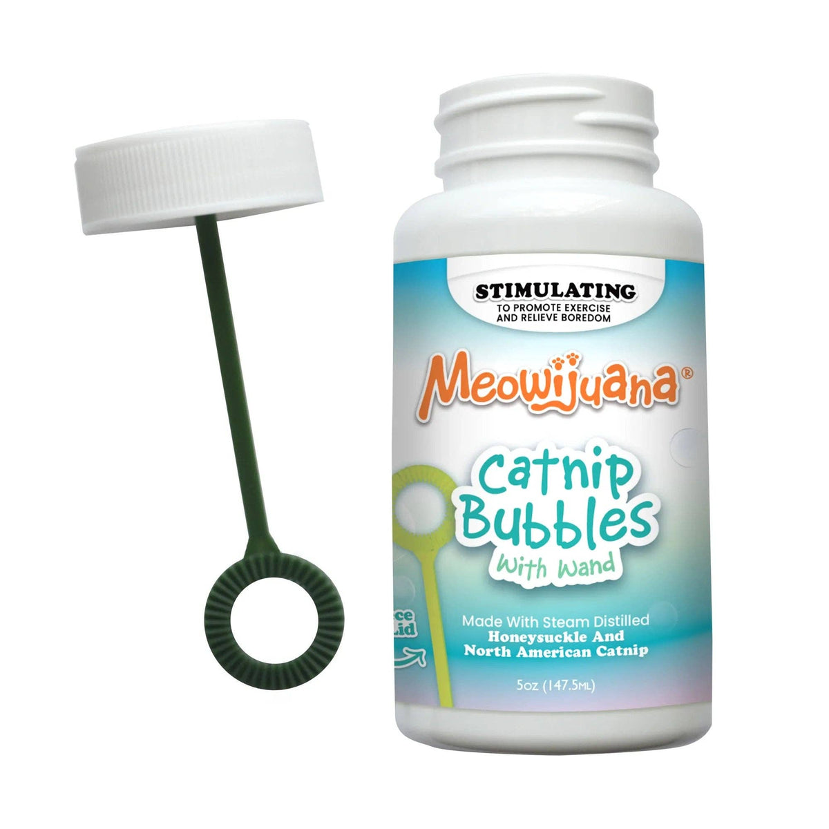Meowijuana® Catnip & Honeysuckle Bubbles