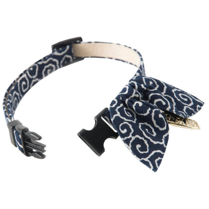 Ninja Cat Collar (Navy)