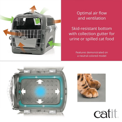 Catit Cabrio Carrier - Blue Gray