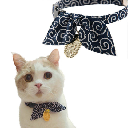 Ninja Cat Collar (Navy)