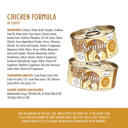 Weruva Senior Grain-Free, 5.5-oz can