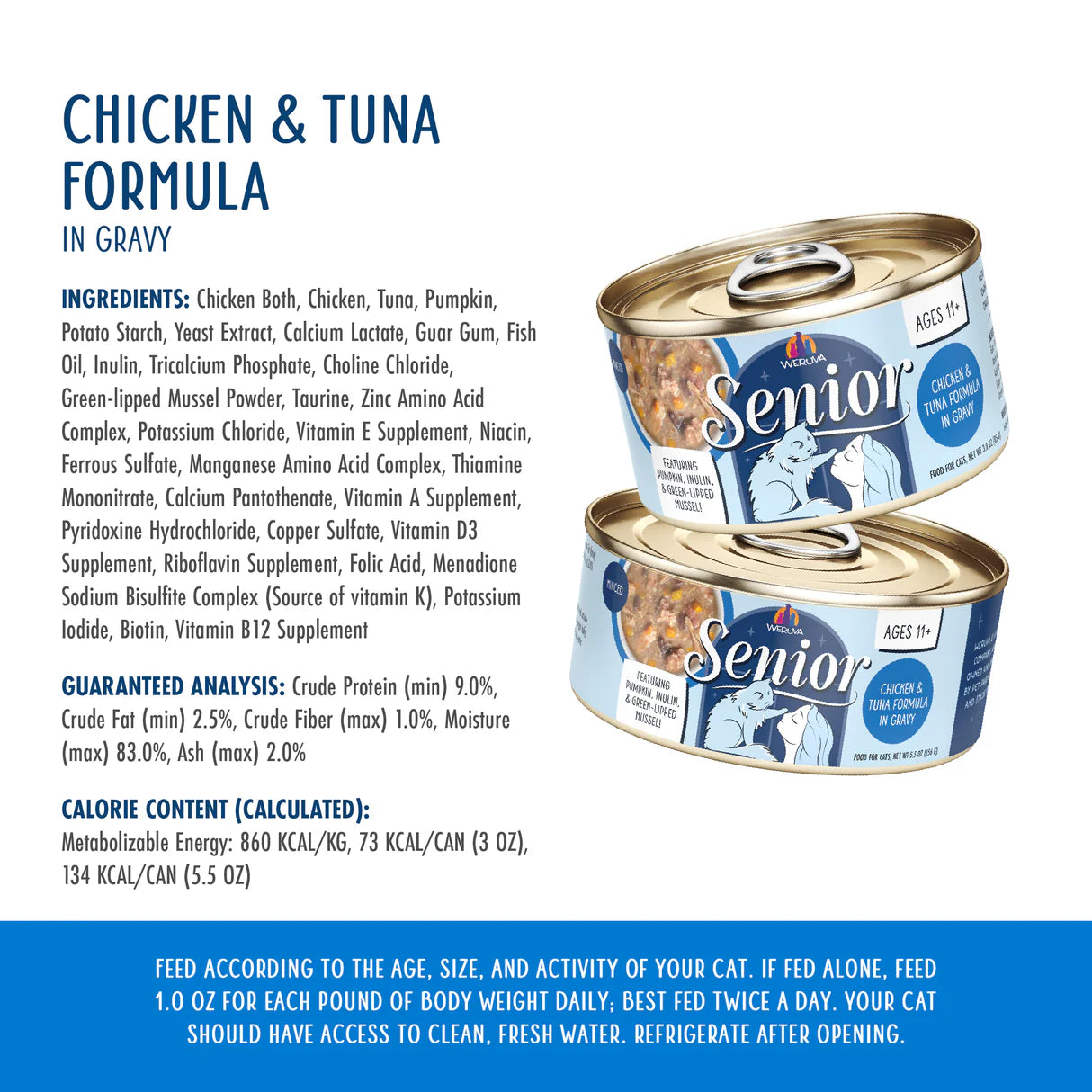 Weruva Senior Grain-Free, 5.5-oz can