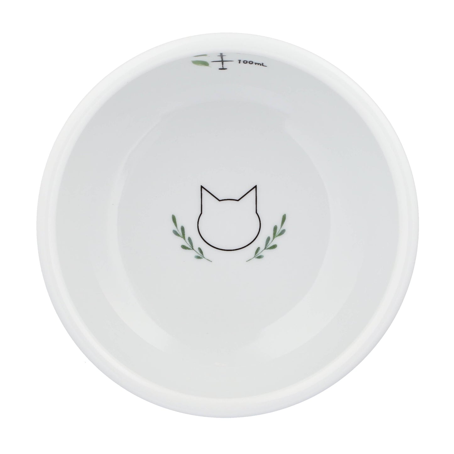 Raised Cat Water Bowl (Go Green)