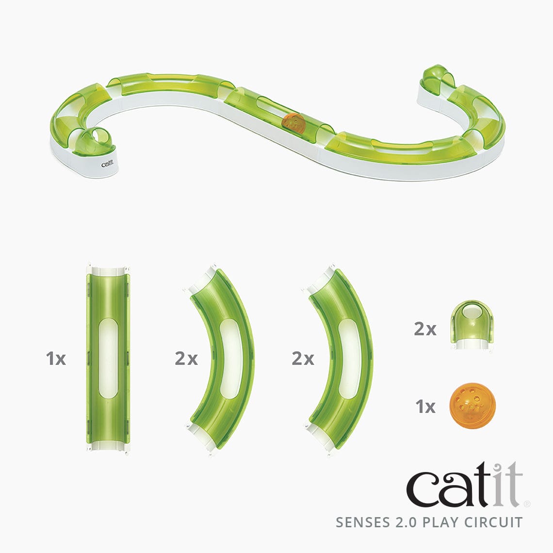 Catit Senses Play Circuit - Gioco Per Gatti Con Percorso Modulare - Foto 2