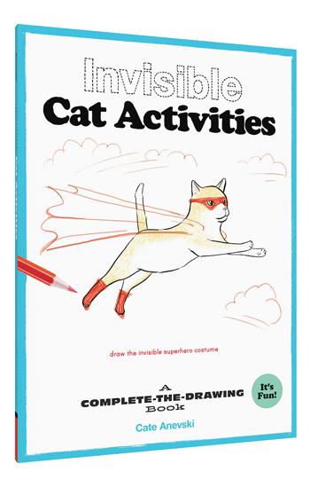 Invisible Cat Activities | A Complete-the-Drawing Book