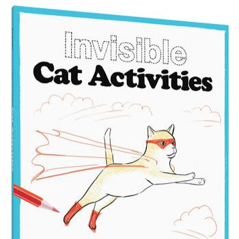 Invisible Cat Activities | A Complete-the-Drawing Book