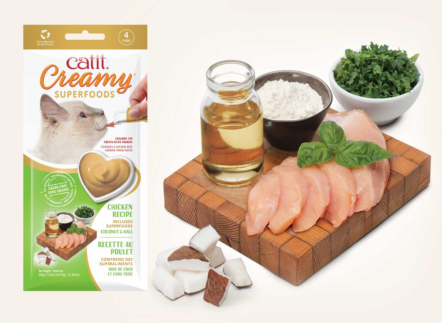 Catit Creamy Superfoods Treats