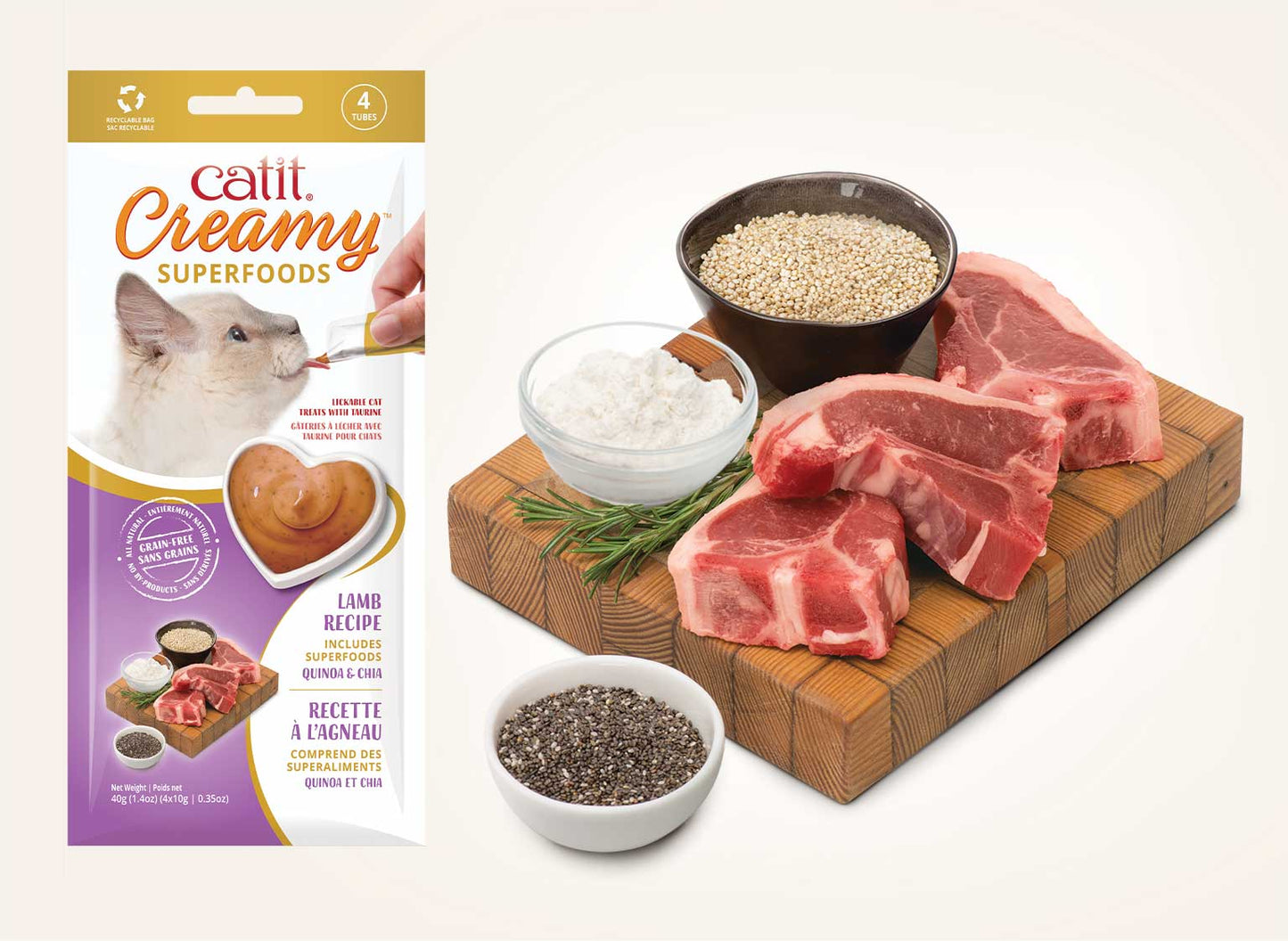 Catit Creamy Superfoods Treats