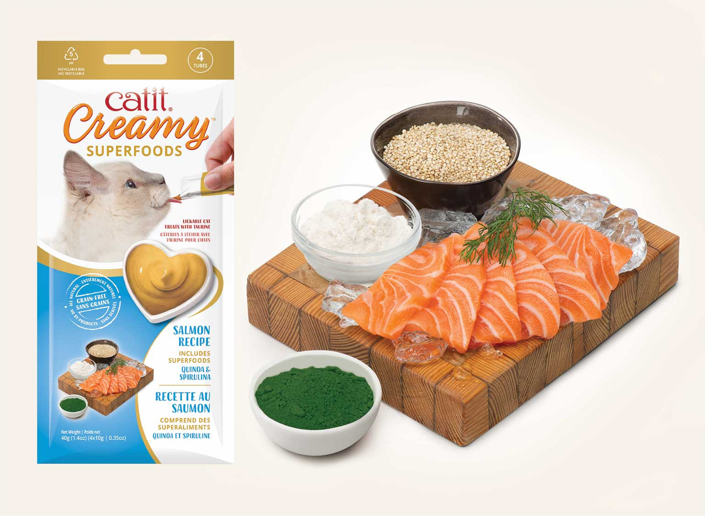 Catit Creamy Superfoods Treats