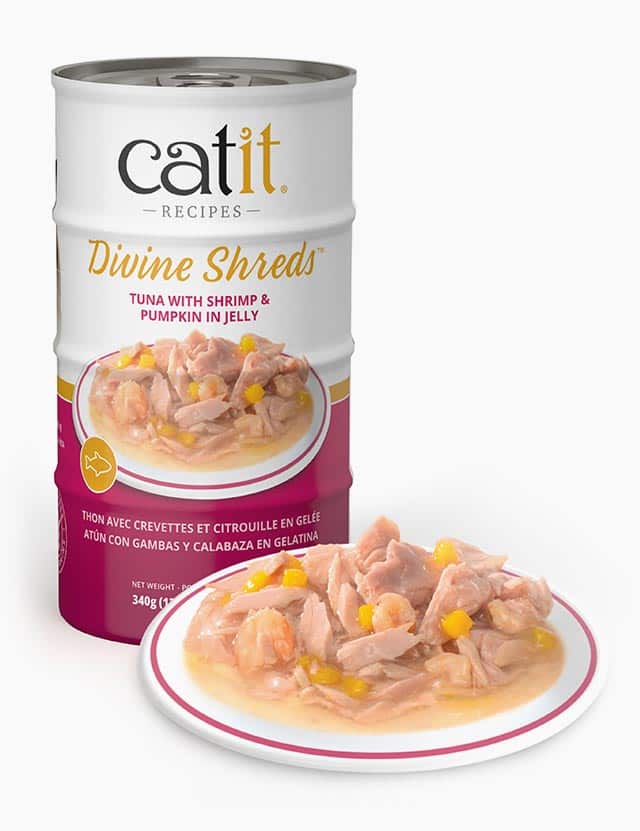 Catit Divine Shreds – Delicious meat shreds in savory jelly