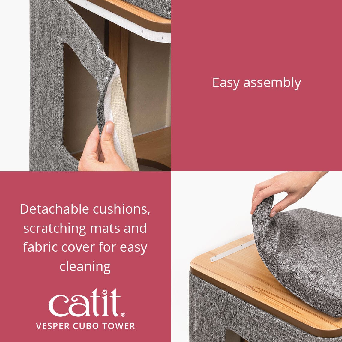 Catit Vesper Cubo Tower (Stone)