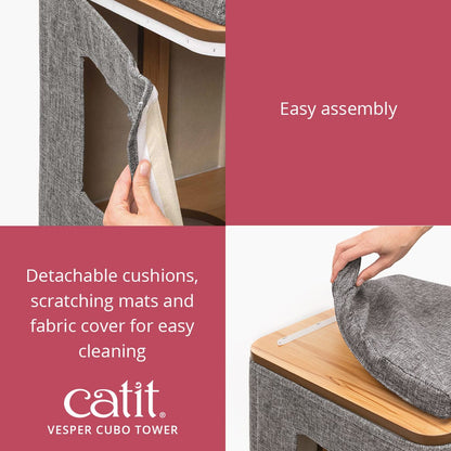 Catit Vesper Cubo Tower (Stone)