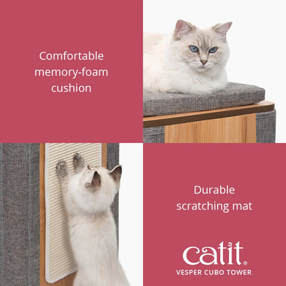 Catit Vesper Cubo Tower (Stone)