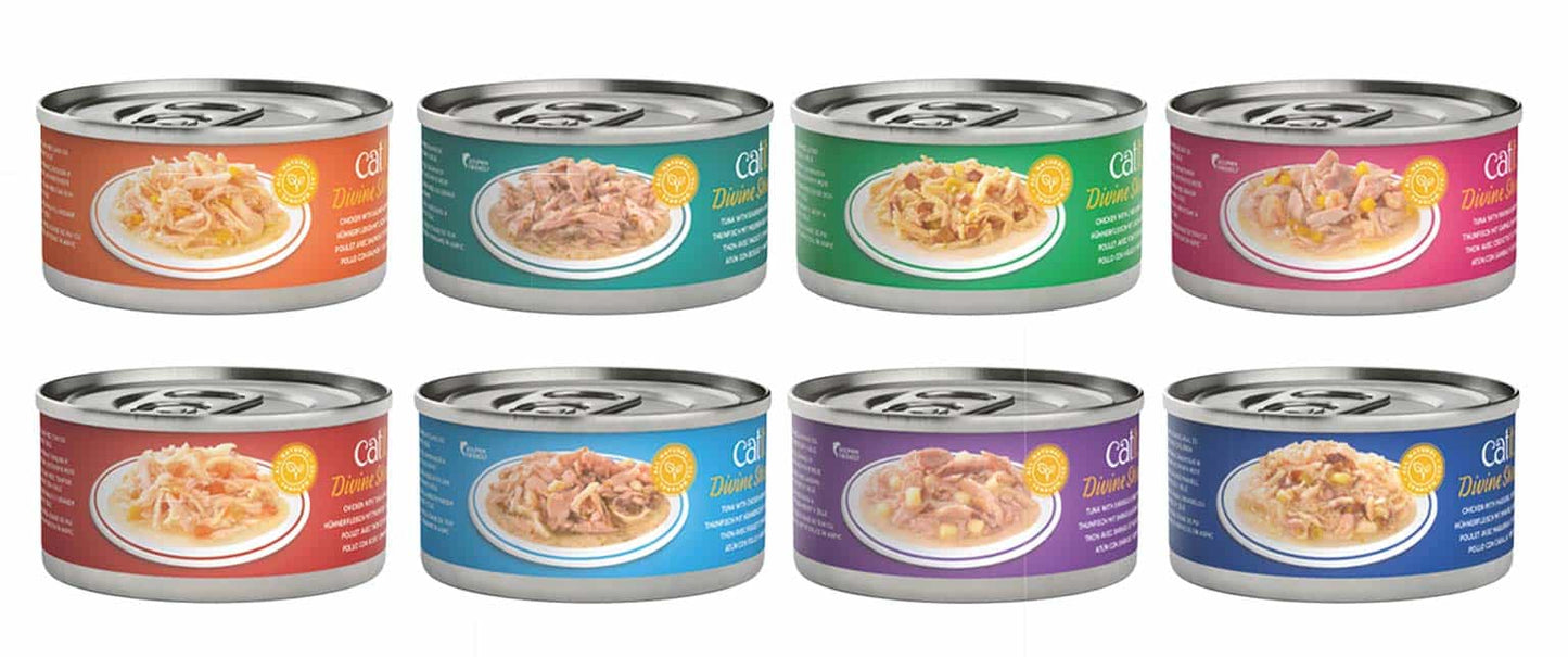 Catit Divine Shreds – Delicious meat shreds in savory jelly