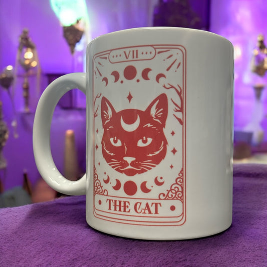 The Cat Tarot Card 11 oz Coffee Mug