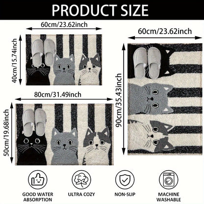 Cartoon Cat Rug