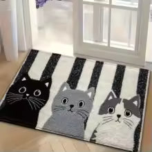 Cartoon Cat Rug