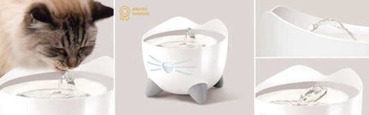 Catit Pixi Water Fountain Stainless Steel Top