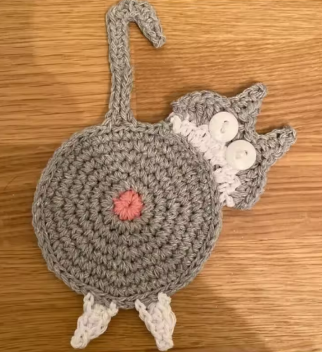 Woven Cat Coasters