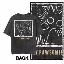 Stay Pawsome Cat Shirt