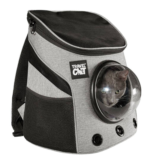 "The Fat Cat" Mini Cat Backpack - Bubble Pet Carrier