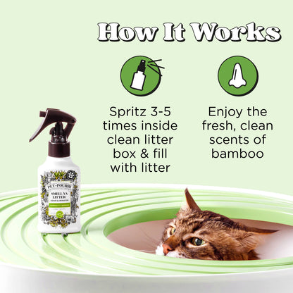 Pet~Pourri Smell Ya Litter Purrfectly Bamboo Odor Refresher