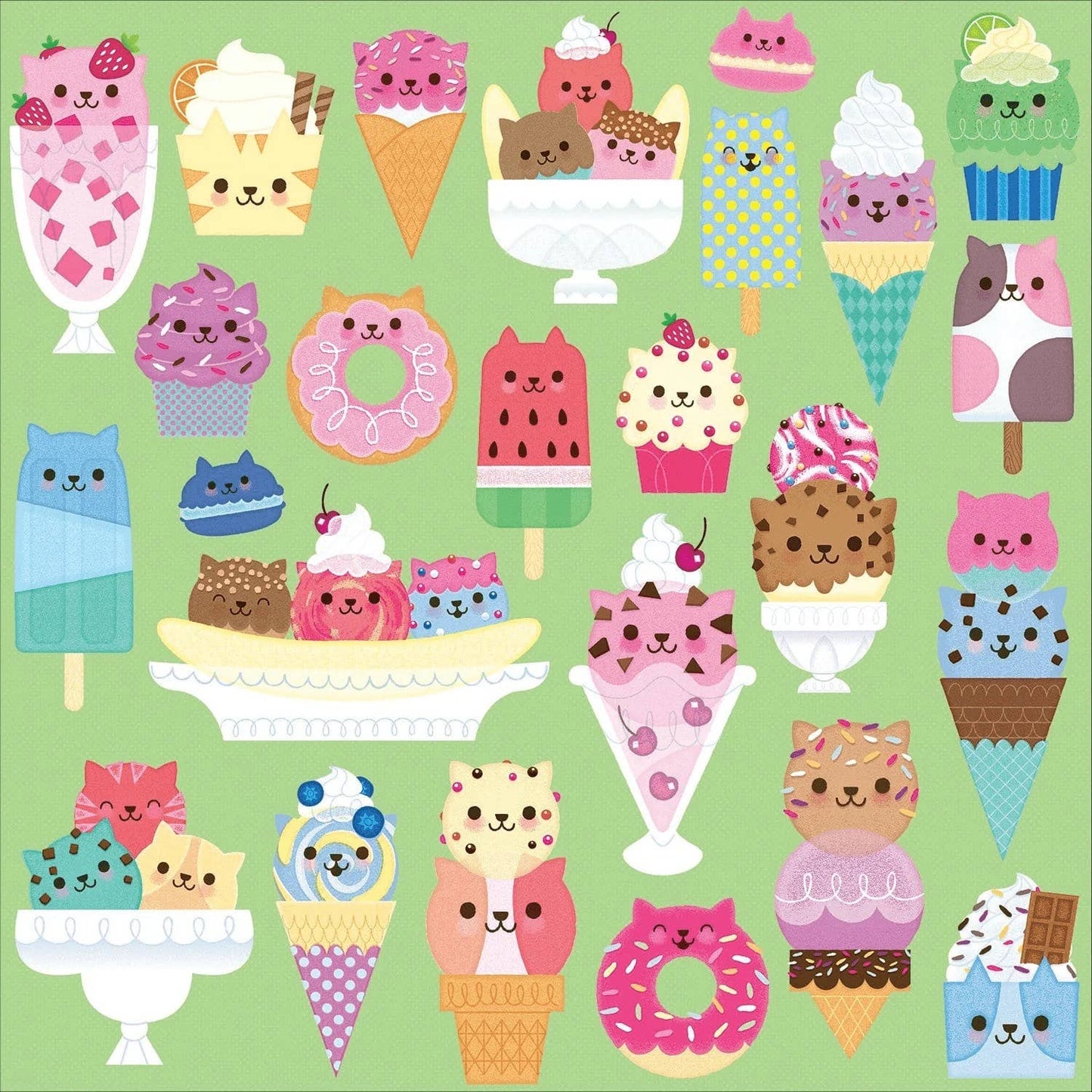 Cat Cafe 500 Piece Puzzle