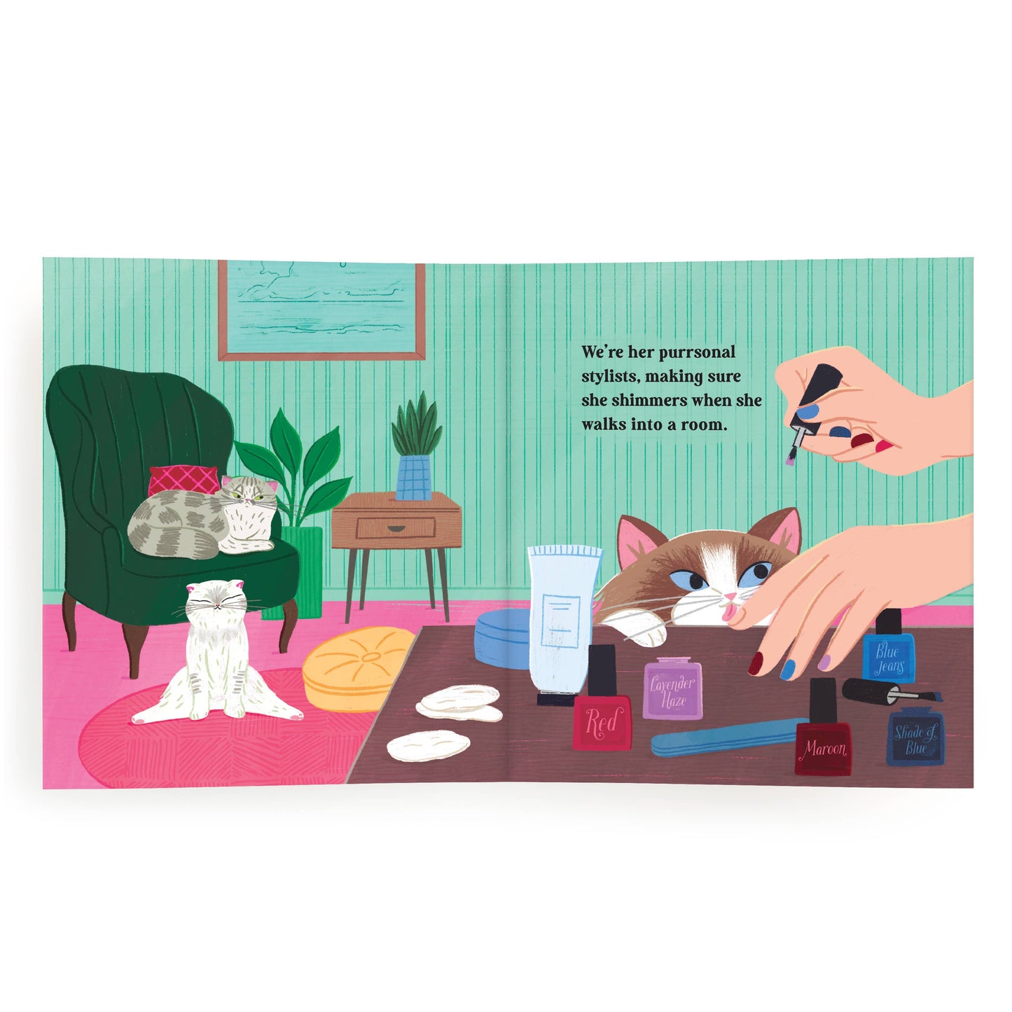 Karma Is Three Cats Picture Book