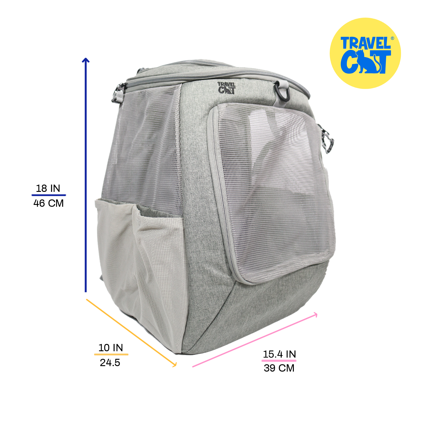 "The Navigator" Convertible Cat Backpack