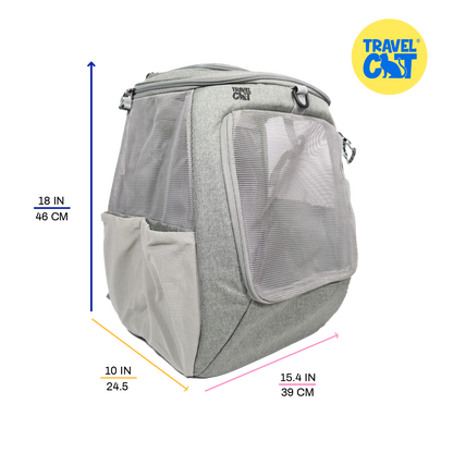 "The Navigator" Convertible Cat Backpack