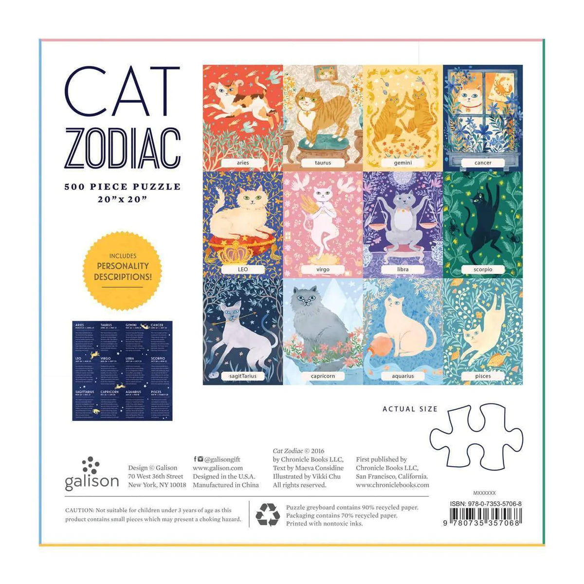 Cat Zodiac Puzzle