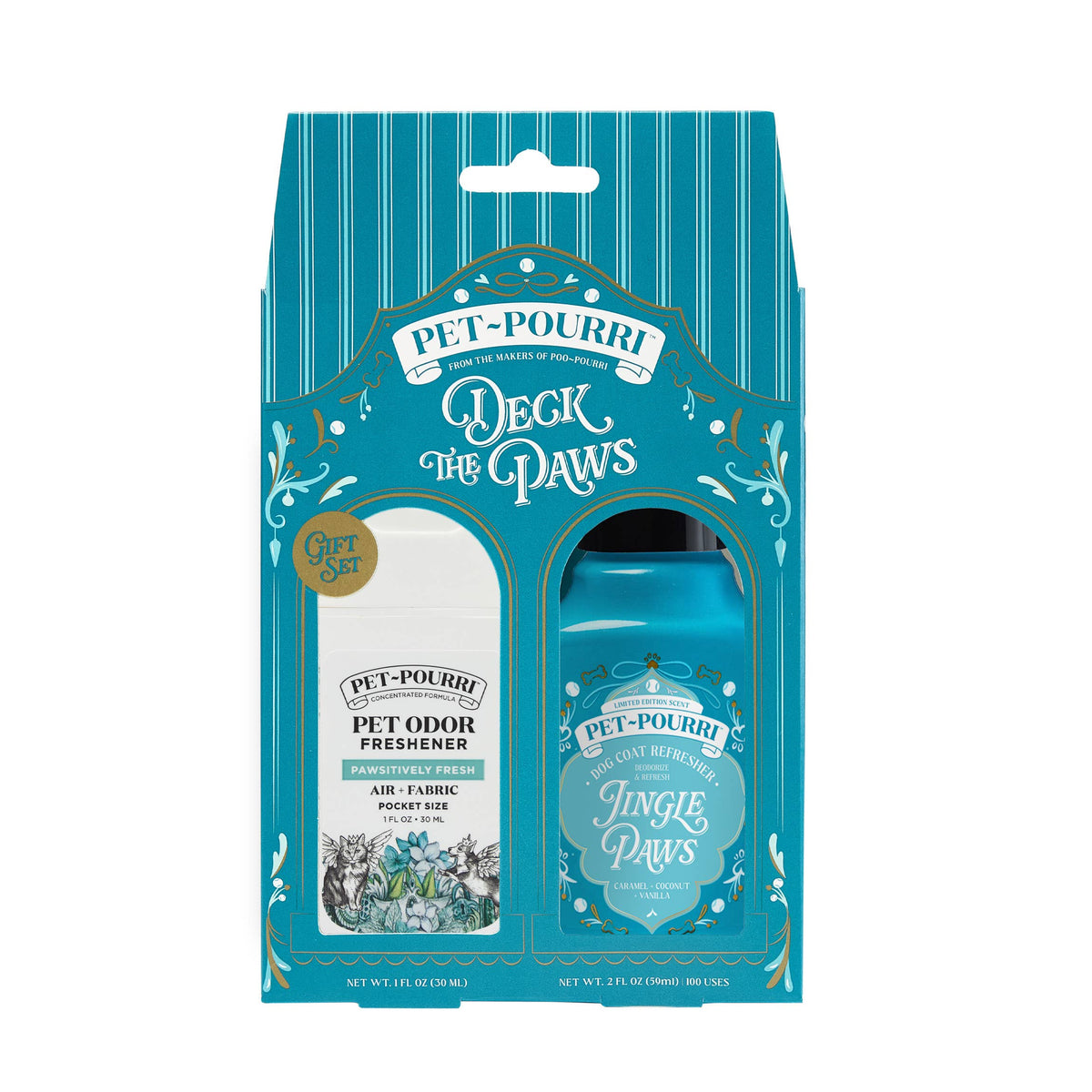 Holiday Pet~Pourri Deck the Paws Gift Set