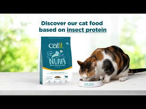 Catit Nuna Herring Recipe – Insect Protein-Based Cat Food - 5lb