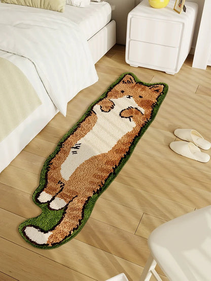 Orange Cat Rug