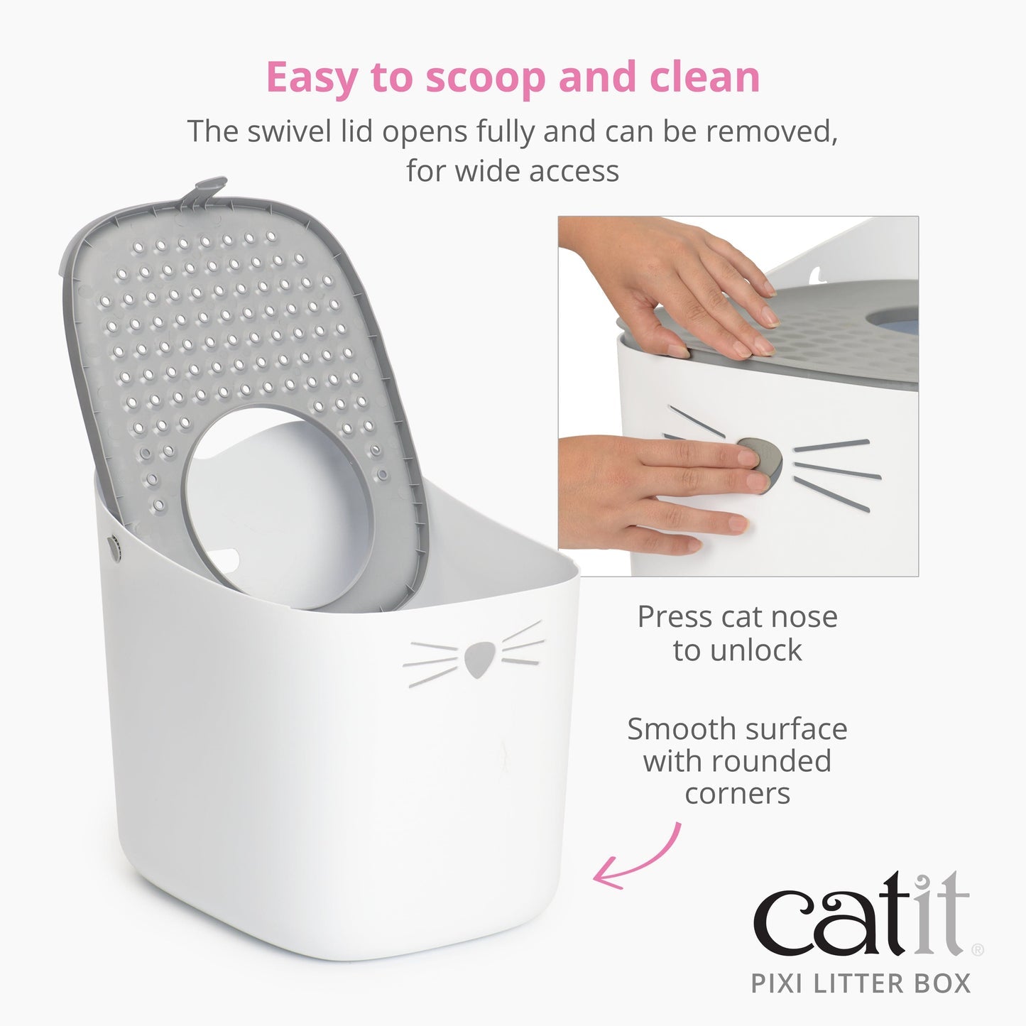 Catit Pixi Top Entry Litter Box